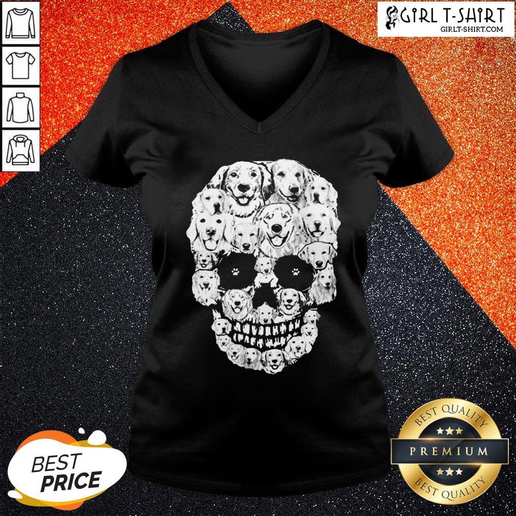 World Golden Retriever Skull Shirt - Image 2