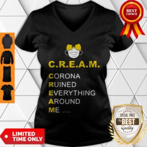 Alternative view of Wu-Tang Clan C.R.E.A.M. Coronavirus Ruined Everything Around Me Shirt