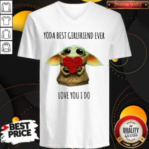 Alternative view of Yoda Best Girlfriend Ever Love You I Do Shirt