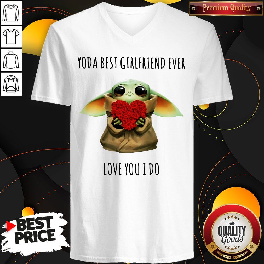 Yoda Best Girlfriend Ever Love You I Do Shirt - Image 2