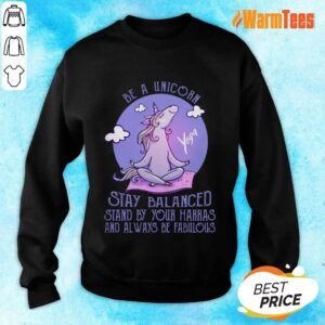 Alternative view of Yoga Be A Unicorn Stay Balanced Shirt