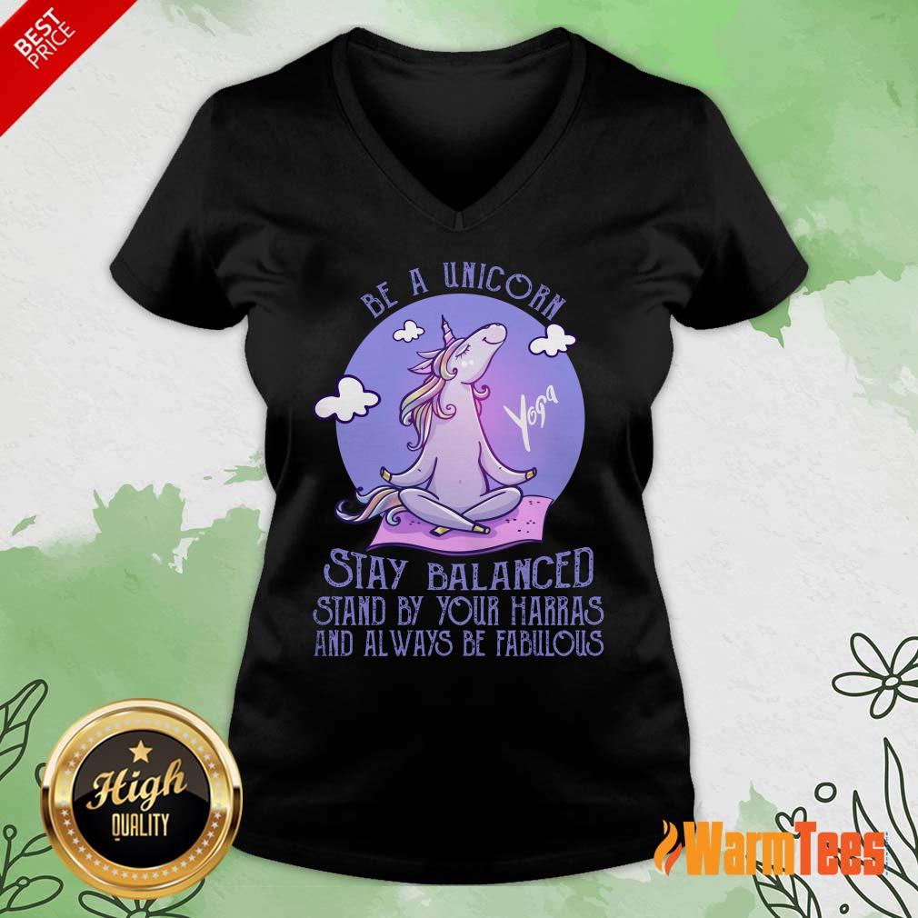 Yoga Be A Unicorn Stay Balanced Shirt - Image 5
