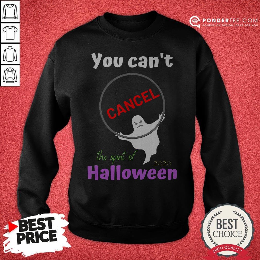 You Can’t Cancel Halloween - Halloween Spirt 2020 Lives On Shirt - Image 4