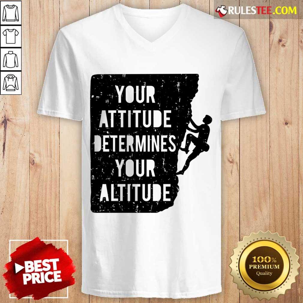 Your Attitude Determines Your Altitude Shirt - Image 2