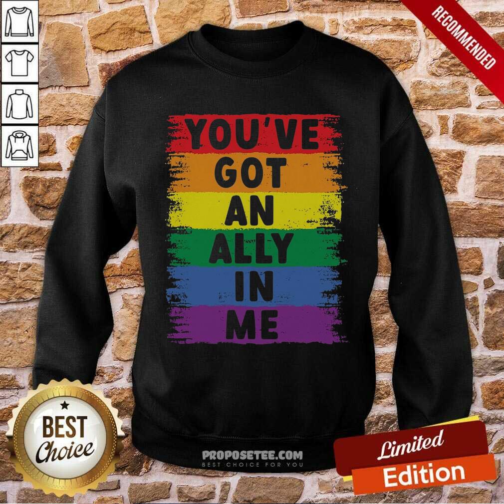 Youve Got An Ally In Me LGBT Shirt - Image 5