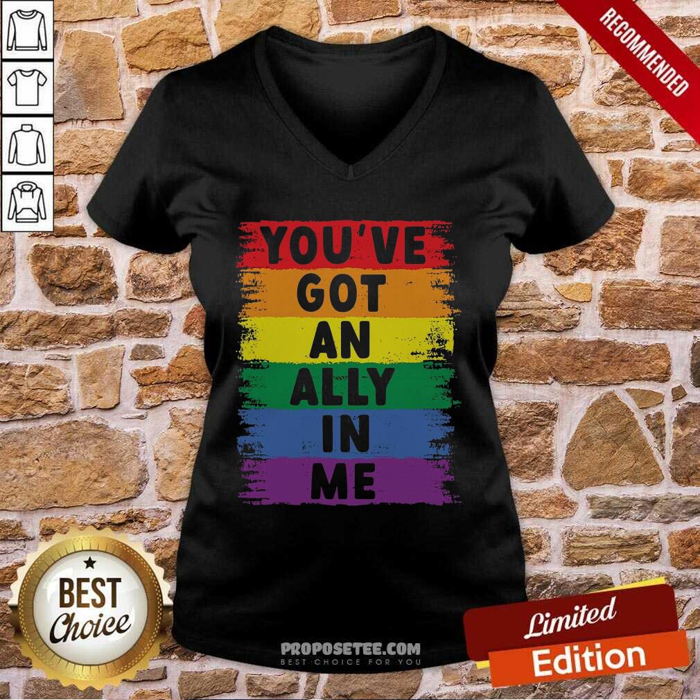 Youve Got An Ally In Me LGBT Shirt - Image 3