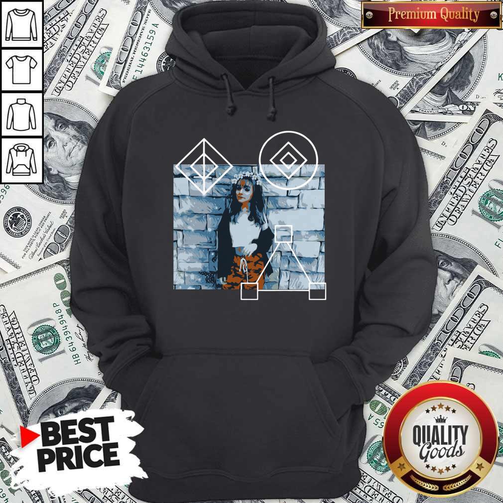Zoe Laverne Merch Abstract Zoe Laverne Merch Grey Shirt - Image 3