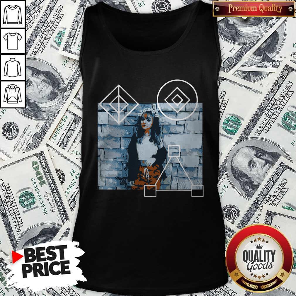 Zoe Laverne Merch Abstract Zoe Laverne Merch Grey Shirt - Image 2